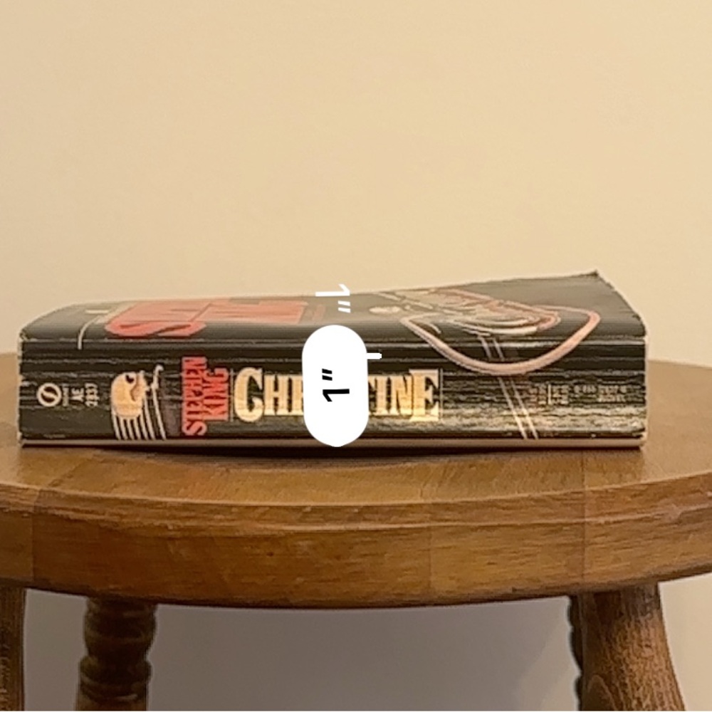 SOLD Christine Book Stephen King 1983 Signet Paperback First Printing Thriller - Picture 14 of 14